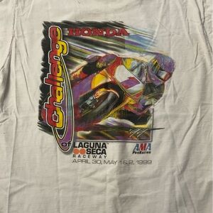 2-2026A–LAGUNA SECA HONDA CHALLENGE 1999 PRO-RACING T-SHIRT XL